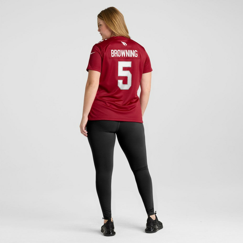 Nike Baron Browning Arizona Cardinals Women's Team Game Jersey Cardinal
