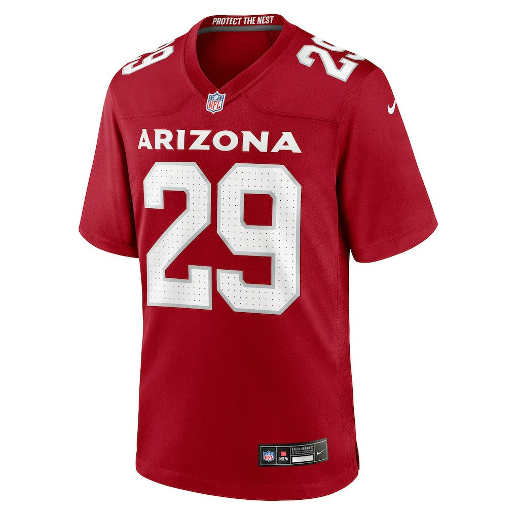 Nike Denzel Burke Arizona Cardinals Team Game Jersey Cardinal