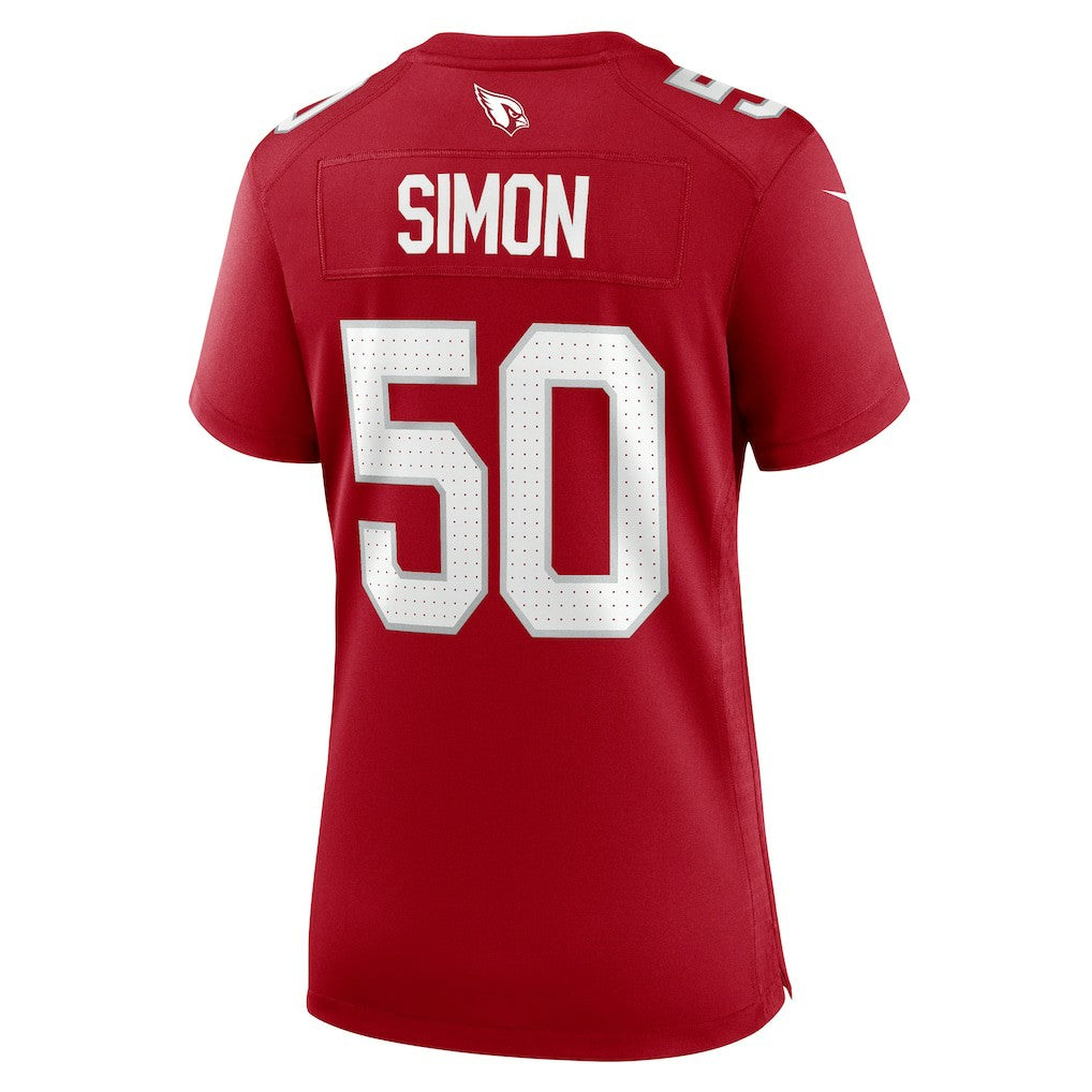 Nike Cody Simon Arizona Cardinals Women's Team Game Jersey Cardinal