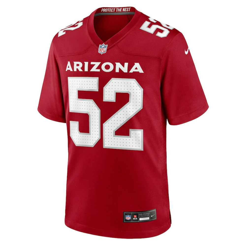 Nike Jordan Burch Arizona Cardinals Team Game Jersey Cardinal