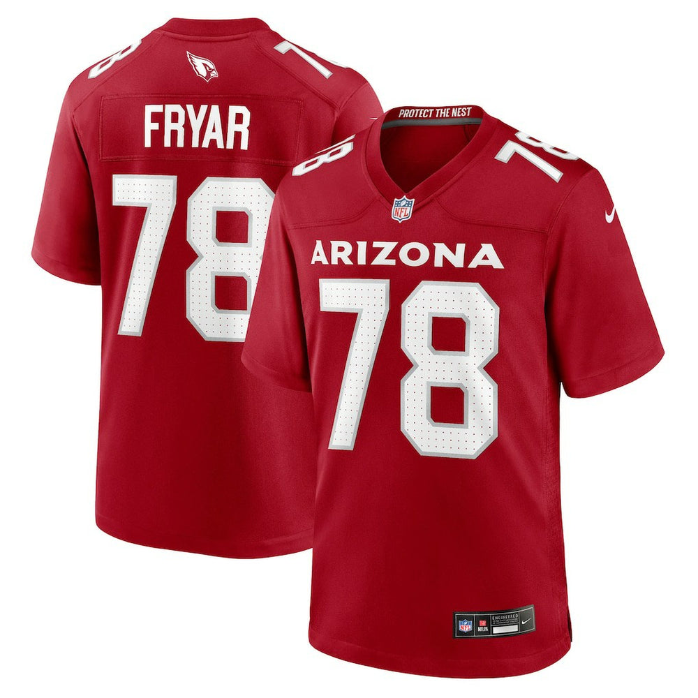 Nike Josh Fryar Arizona Cardinals Team Game Jersey Cardinal