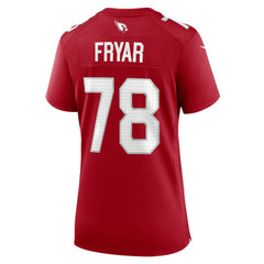 Nike Josh Fryar Arizona Cardinals Women's Team Game Jersey Cardinal