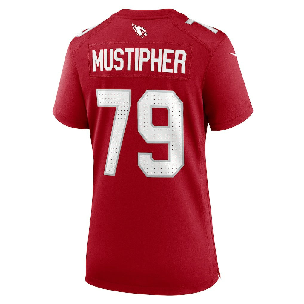Nike PJ Mustipher Arizona Cardinals Women's Team Game Jersey Cardinal