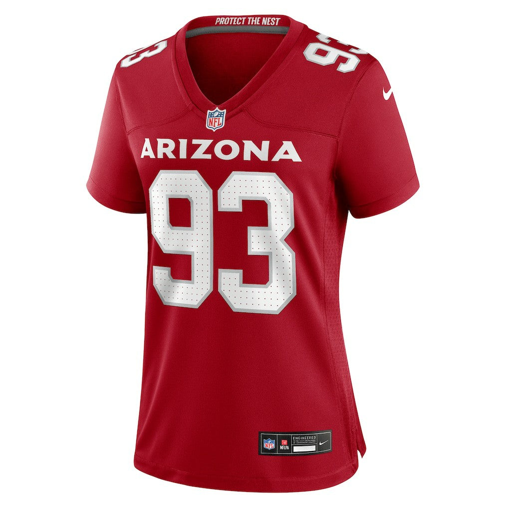 Nike Calais Campbell Arizona Cardinals Women's Team Game Jersey Cardinal