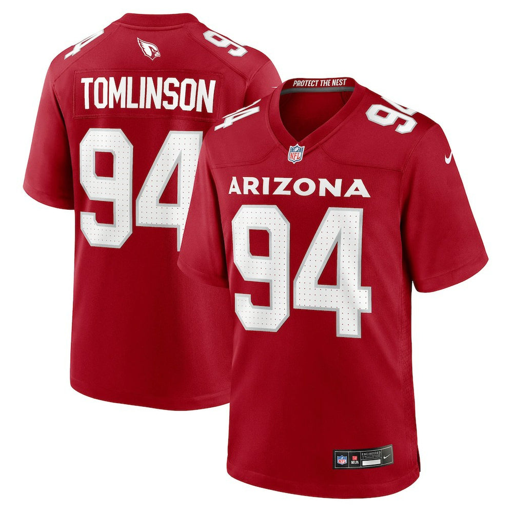 Nike Dalvin Tomlinson Arizona Cardinals Team Game Jersey Cardinal
