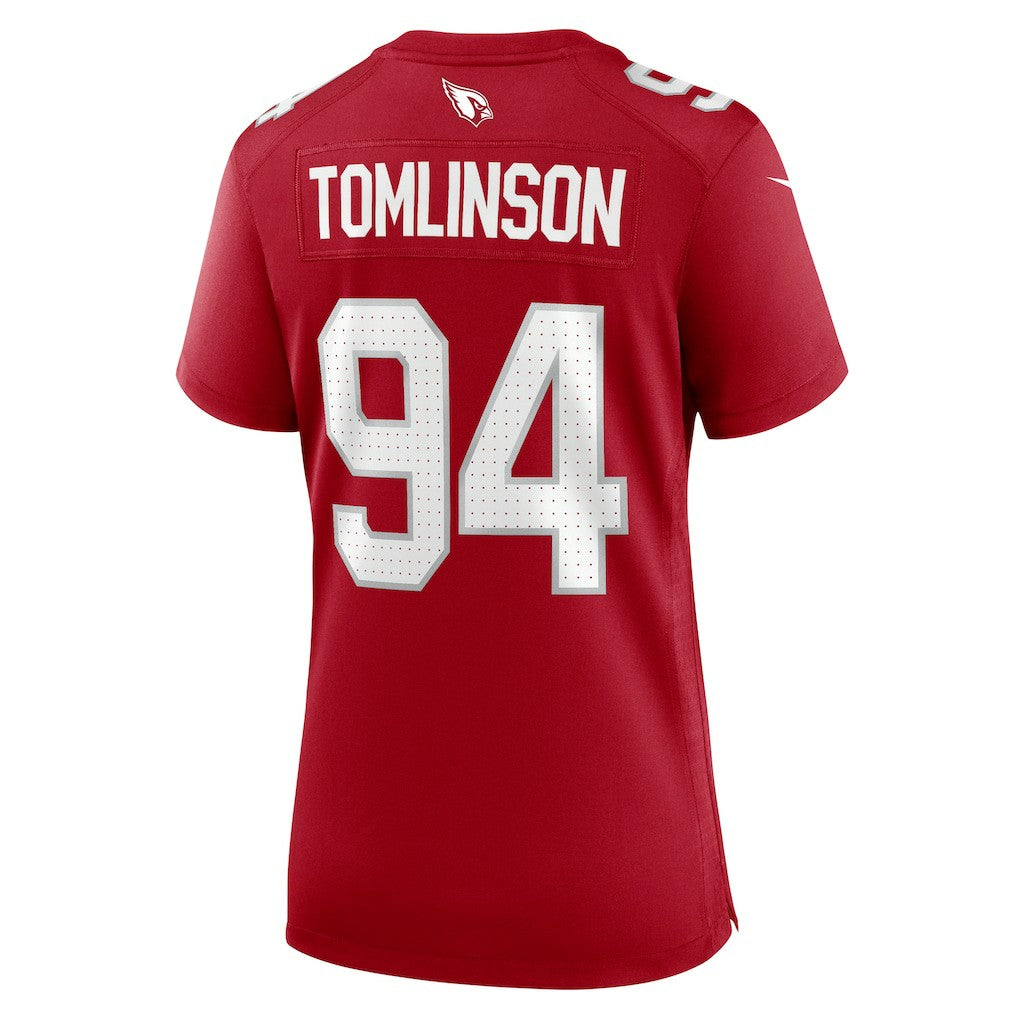 Nike Dalvin Tomlinson Arizona Cardinals Women's Team Game Jersey Cardinal