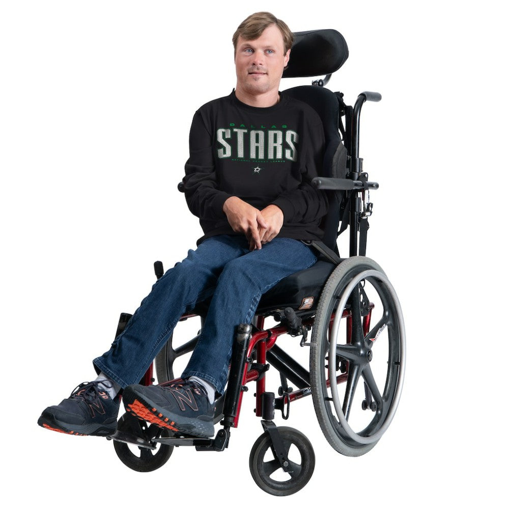 Dallas Stars G-III Sports by Carl Banks Adaptive Mesh Effect Long Sleeve T-Shirt - Black - NHL 203456853