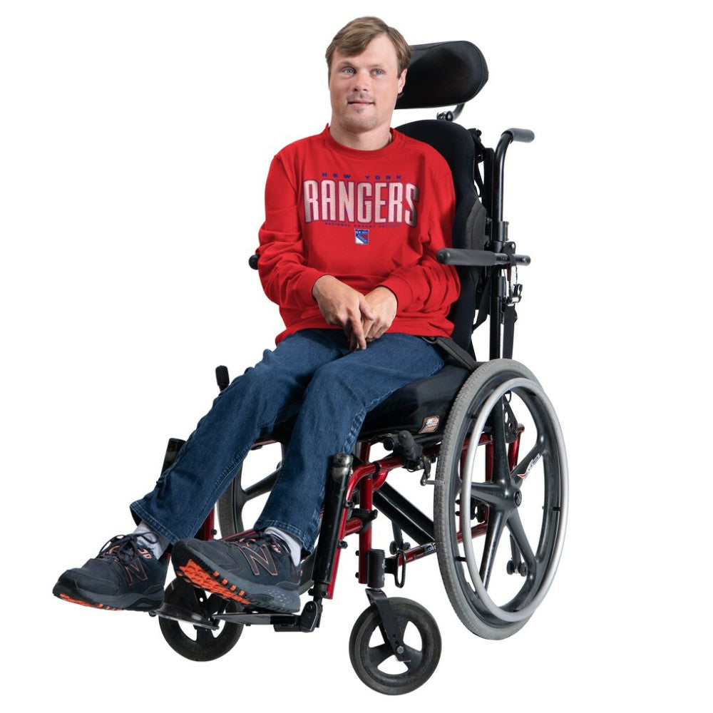 New York Rangers G-III Sports by Carl Banks Adaptive Mesh Effect Long Sleeve T-Shirt - Red - NHL 203456857