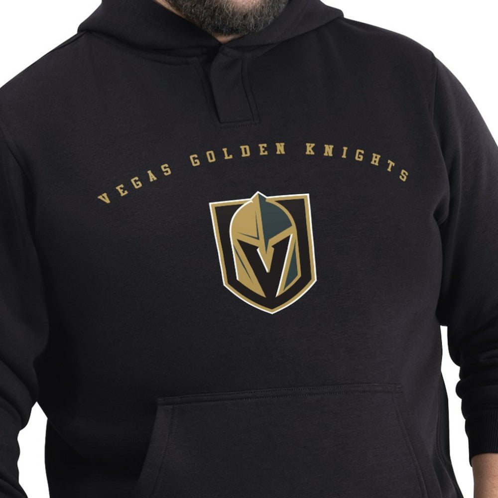Vegas Golden Knights G-III Sports by Carl Banks Adaptive Classic Team Arc Fleece Hoodie - Black - NHL 203456957