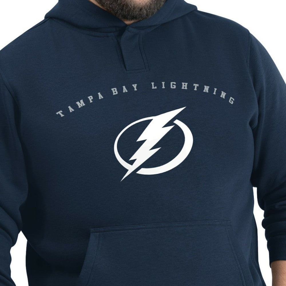 Tampa Bay Lightning G-III Sports by Carl Banks Adaptive Classic Team Arc Fleece Hoodie - Navy - NHL 203456968