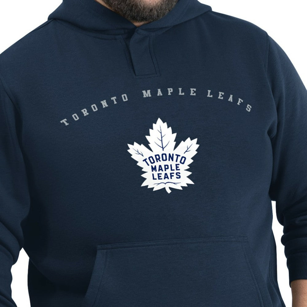 Toronto Maple Leafs G-III Sports by Carl Banks Adaptive Classic Team Arc Fleece Hoodie - Navy - NHL 203456969