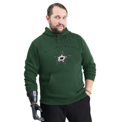 Dallas Stars G-III Sports by Carl Banks Adaptive Classic Team Arc Fleece Hoodie - Kelly Green - NHL 203456977