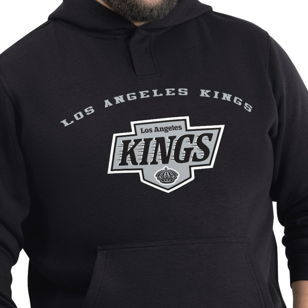 Los Angeles Kings G-III Sports by Carl Banks Adaptive Classic Team Arc Fleece Hoodie - Black - NHL 203456980