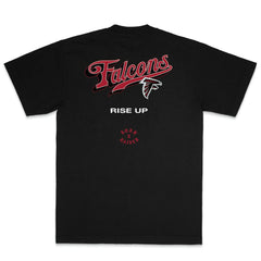 Atlanta Falcons Born x Raised Unisex Pro Script T-Shirt Black