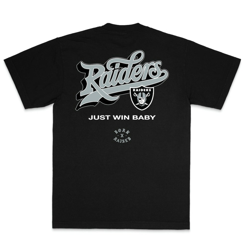 Las Vegas Raiders Born x Raised Unisex Pro Script T-Shirt Black