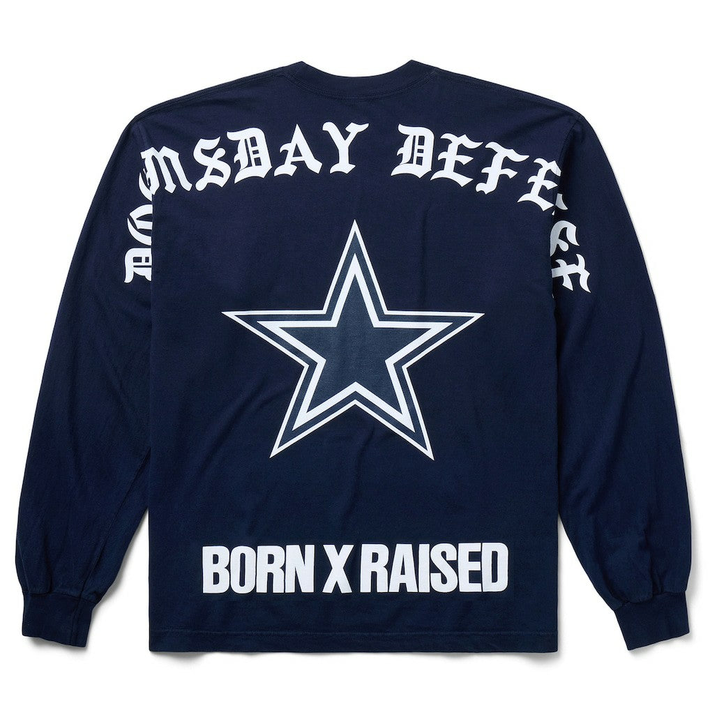 Dallas Cowboys Born x Raised Unisex Long Sleeve Local T-Shirt Navy