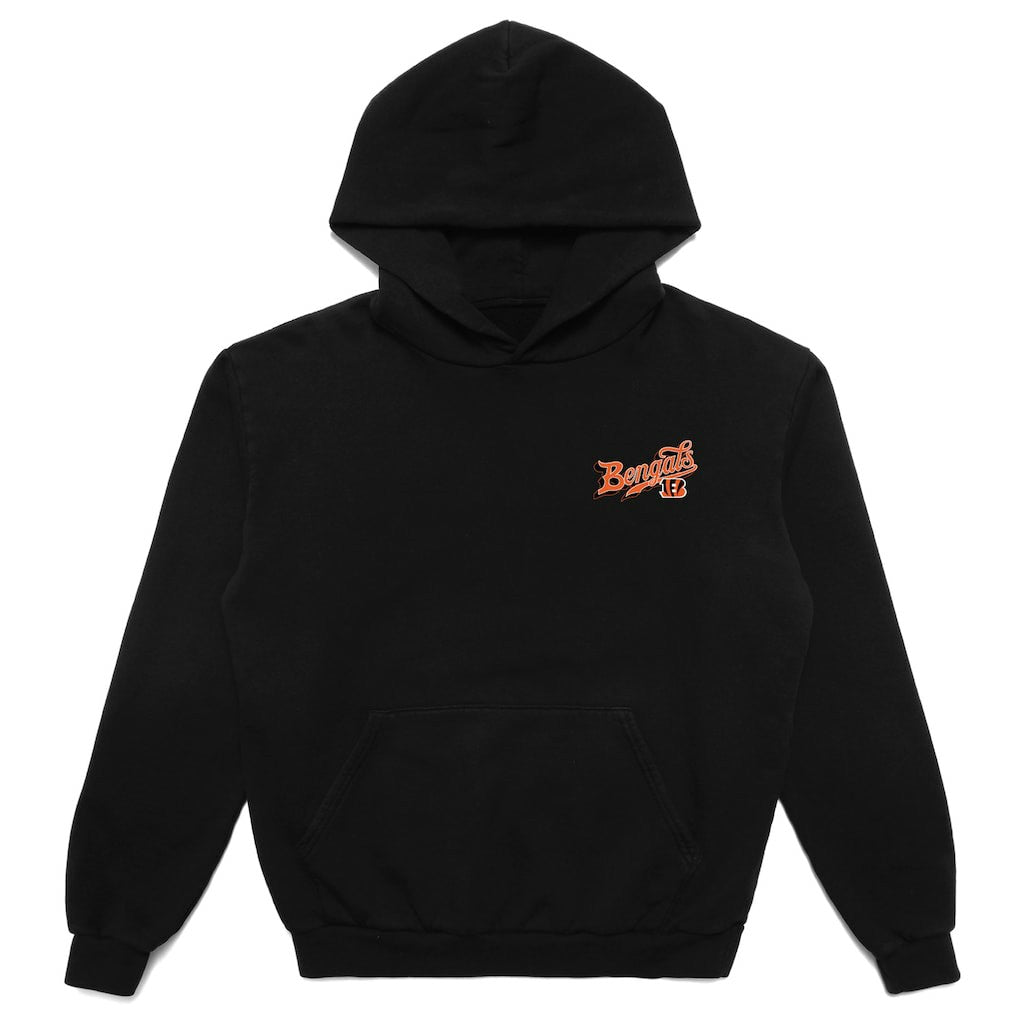 Cincinnati Bengals Born x Raised Unisex Pro Script Hoodie Black