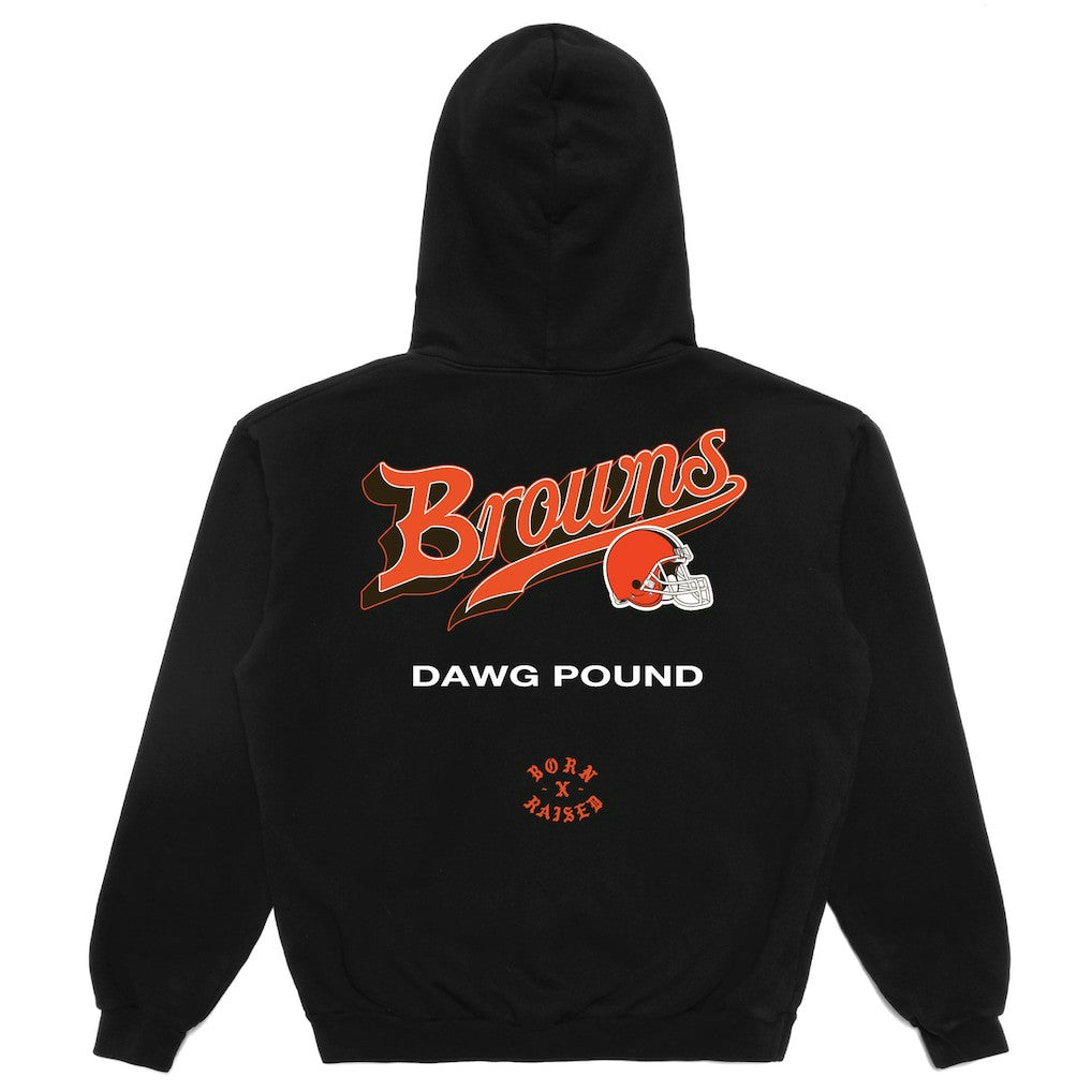 Cleveland Browns Born x Raised Unisex Pro Script Hoodie Black