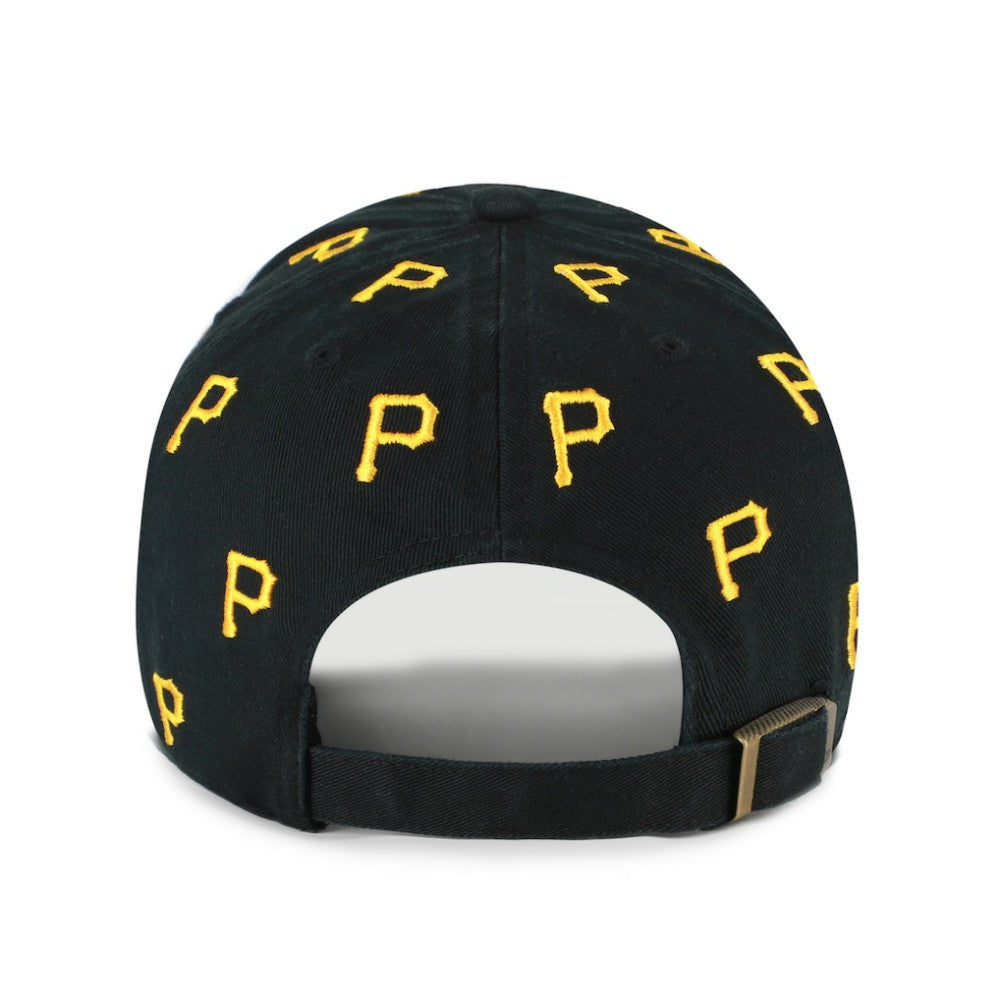 Pittsburgh Pirates '47 Women's Confetti Clean Up Adjustable Hat - Black - 47 brand Discount