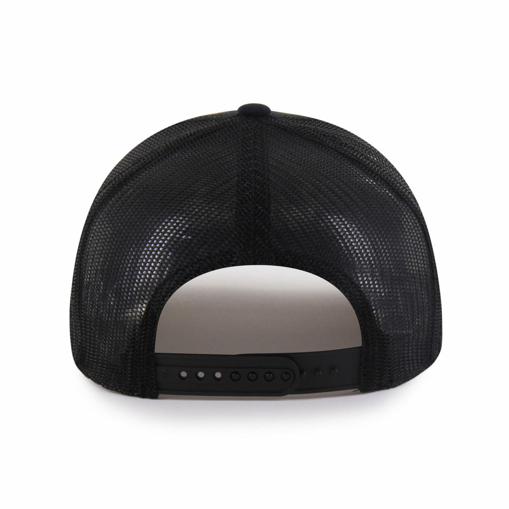 Miami Marlins '47 Pitstop Trucker Adjustable Hat - Black - 47 brand Discount
