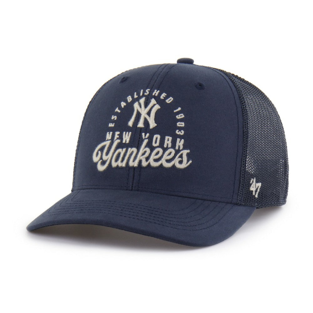 New York Yankees '47 Pitstop Trucker Adjustable Hat - Navy - 47 brand Sale