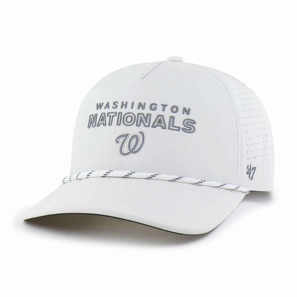 Washington Nationals '47 Forward Vault Hitch Adjustable Hat - White - 47 brand Discount
