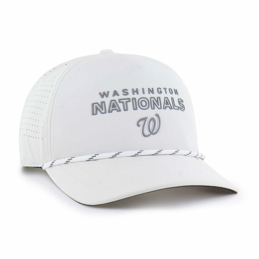 Washington Nationals '47 Forward Vault Hitch Adjustable Hat - White - 47 brand Discount