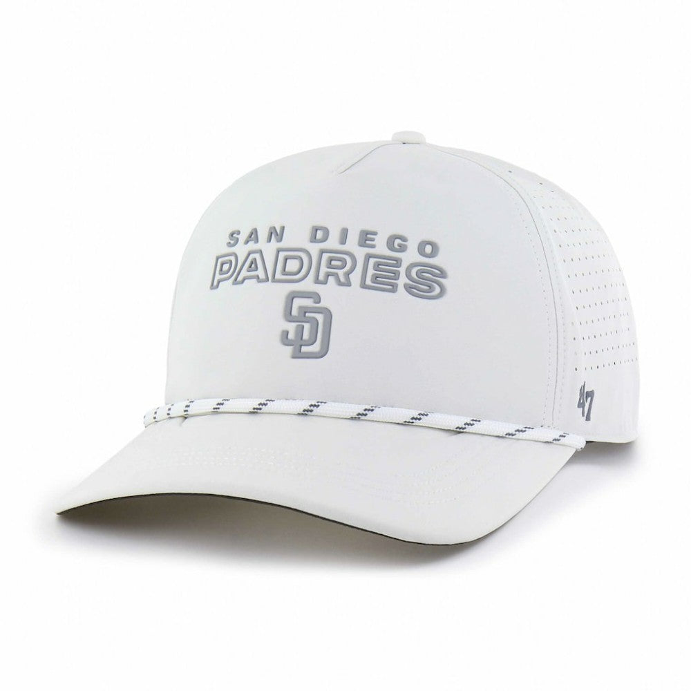 San Diego Padres '47 Forward Vault Hitch Adjustable Hat - White - 47 brand on Sale