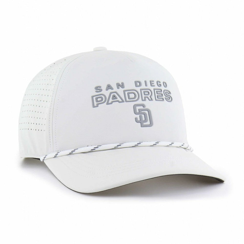San Diego Padres '47 Forward Vault Hitch Adjustable Hat - White - 47 brand on Sale