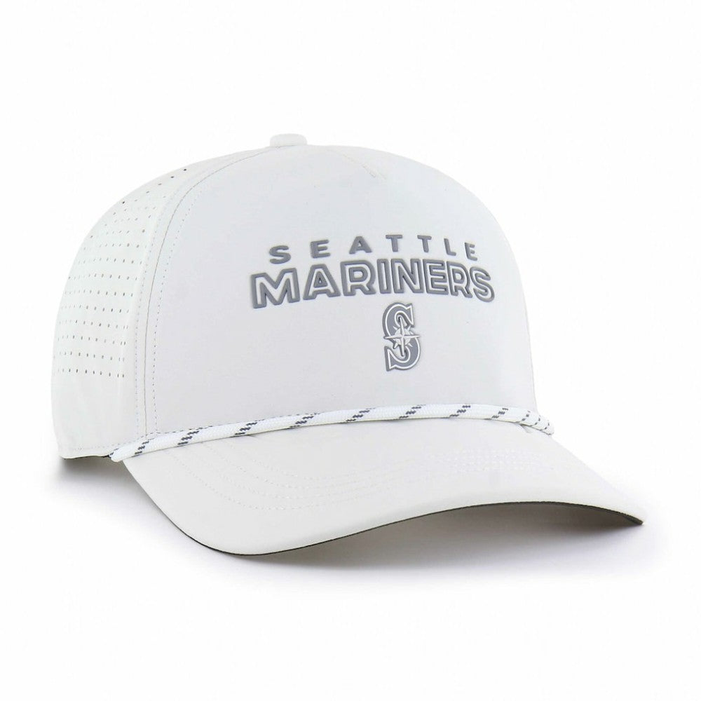 Seattle Mariners '47 Forward Vault Hitch Adjustable Hat - White - 47 brand Online