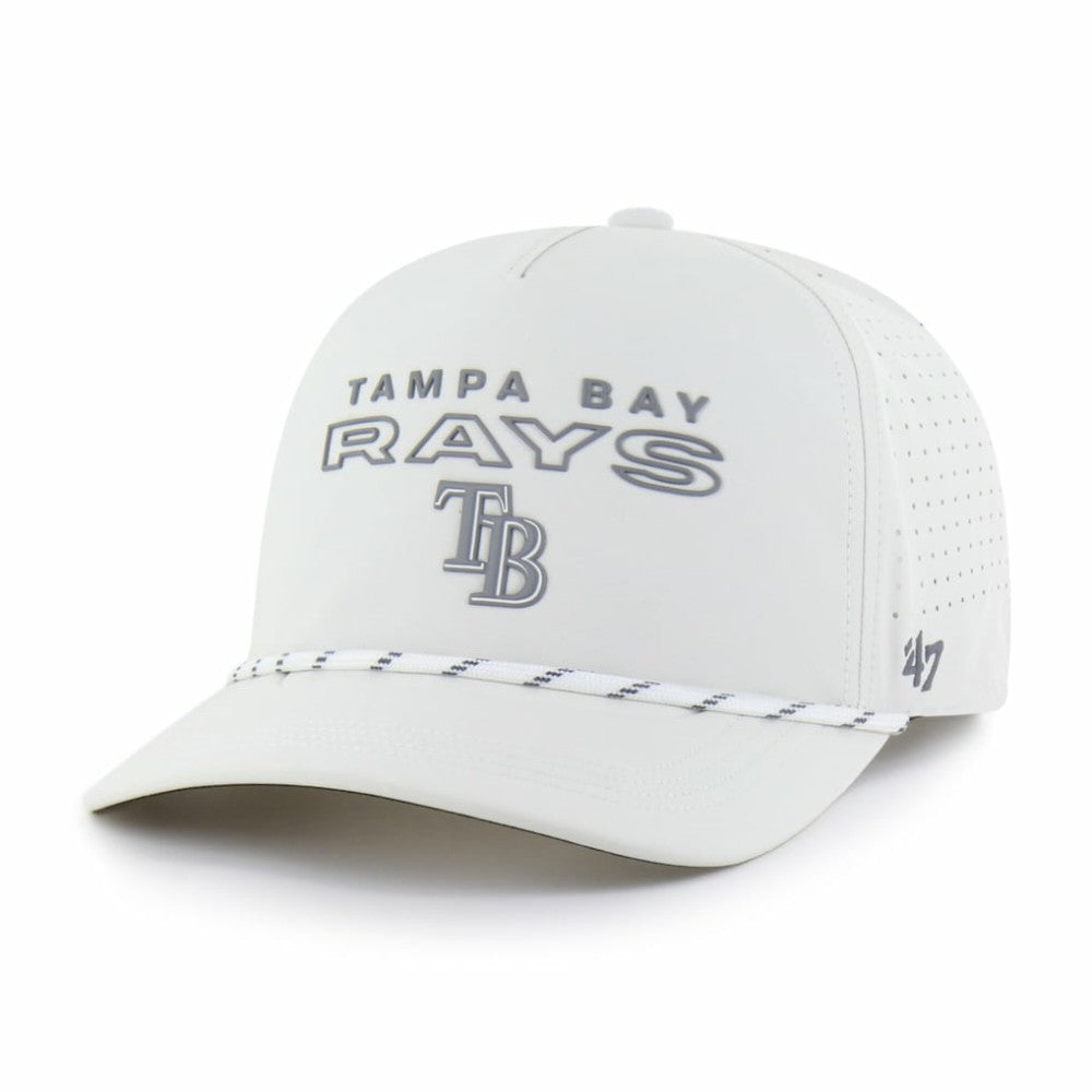 Tampa Bay Rays '47 Forward Vault Hitch Adjustable Hat - White - 47 brand Discount