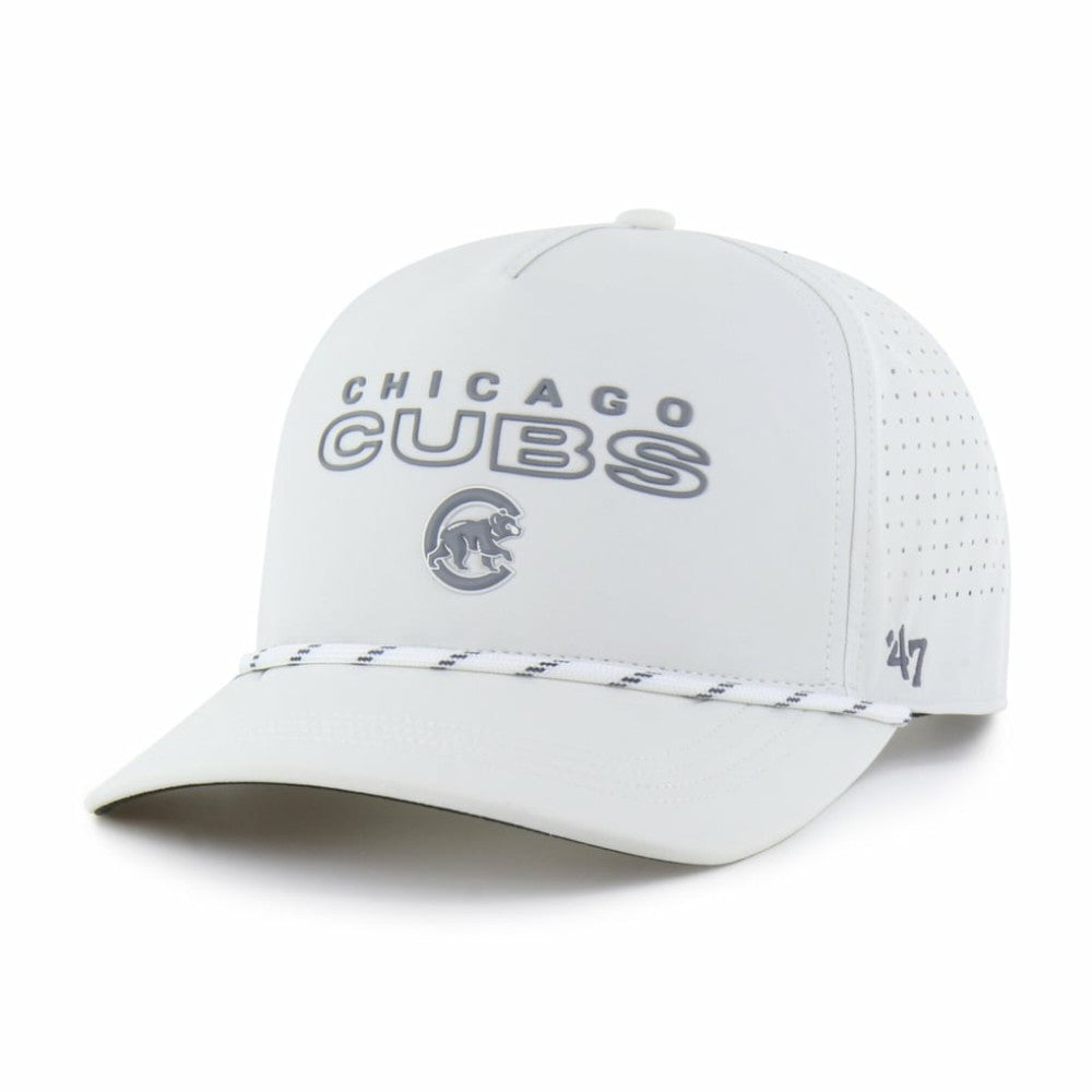 Chicago Cubs '47 Forward Vault Hitch Adjustable Hat - White - 47 brand Discount