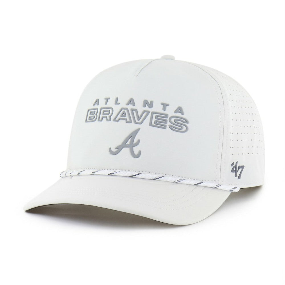 Atlanta Braves '47 Forward Vault Hitch Adjustable Hat - White - 47 brand Online