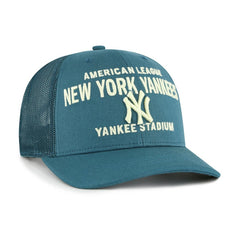 New York Yankees '47 Contemporary Hitch Adjustable Trucker Hat - Teal - 47 brand on Sale