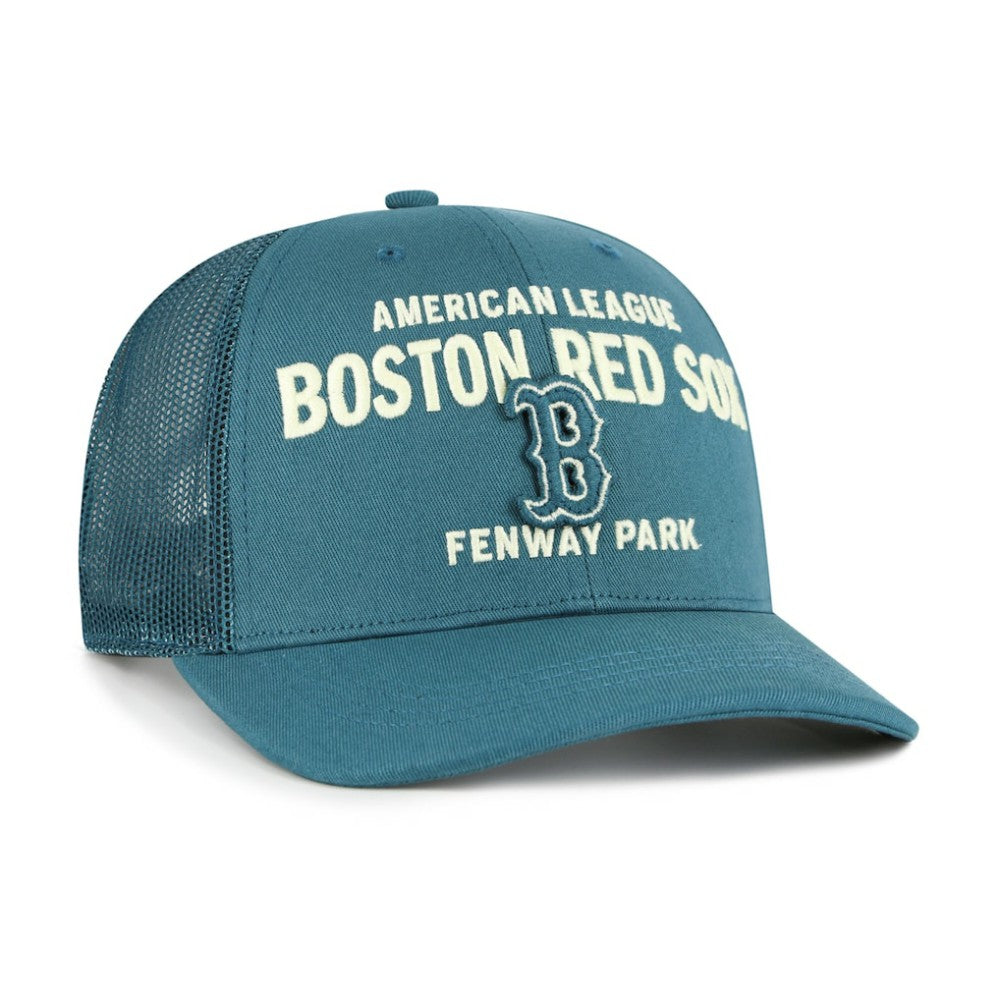 Boston Red Sox '47 Contemporary Hitch Adjustable Trucker Hat - Teal - 47 brand Discount