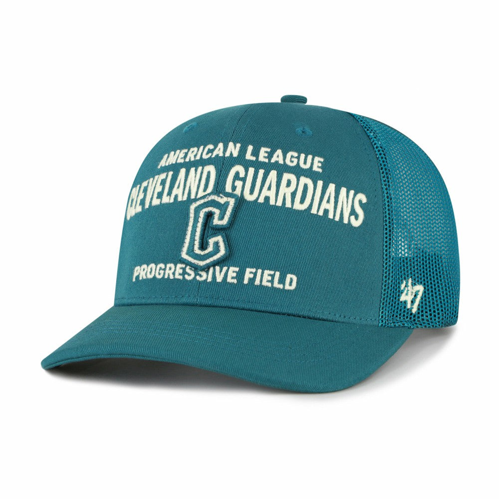 Cleveland Guardians '47 Contemporary Hitch Adjustable Trucker Hat - Teal - 47 brand Sale