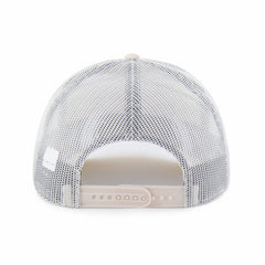 Los Angeles Dodgers '47 Leland Adjustable Trucker Hat - White - 47 brand Lifestyle