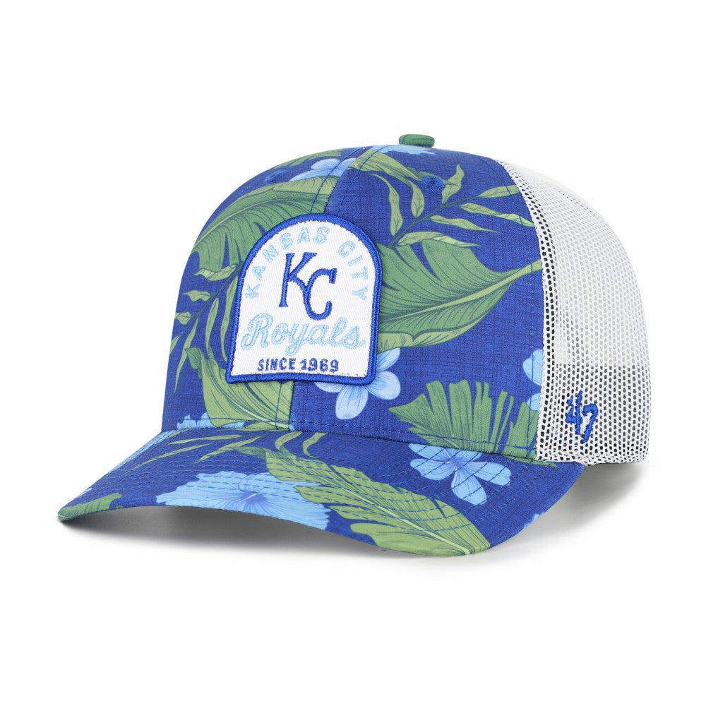 Kansas City Royals '47 Beachside Adjustable Trucker Hat - Royal - 47 brand Lifestyle