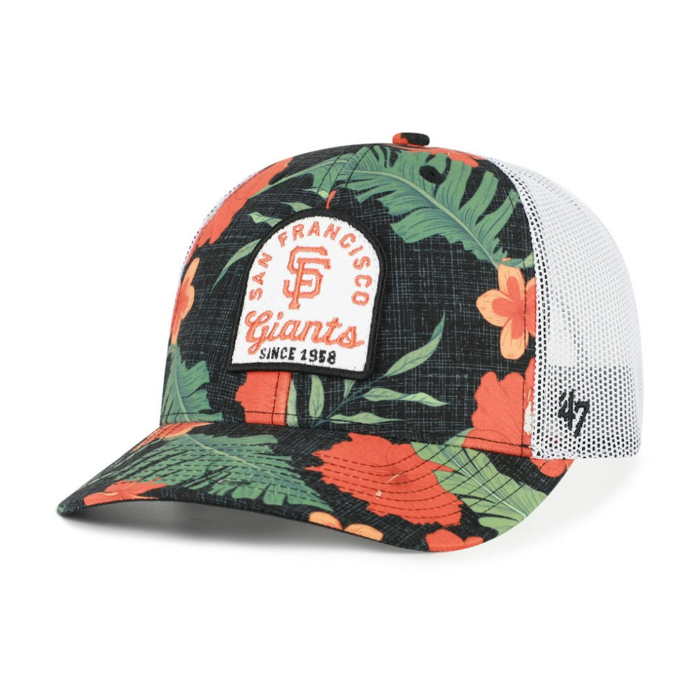 San Francisco Giants '47 Beachside Adjustable Trucker Hat - Black - 47 brand Discount