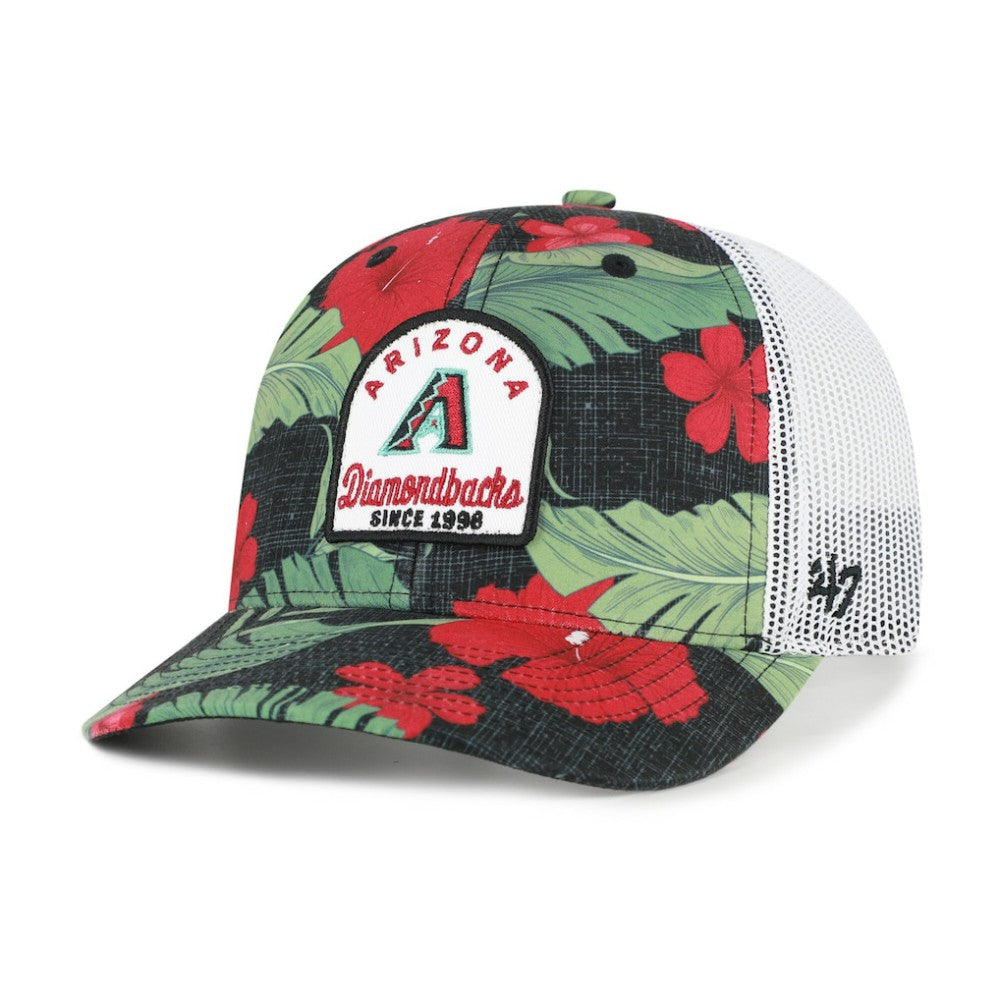 Arizona Diamondbacks '47 Beachside Adjustable Trucker Hat - Black - 47 brand on Sale