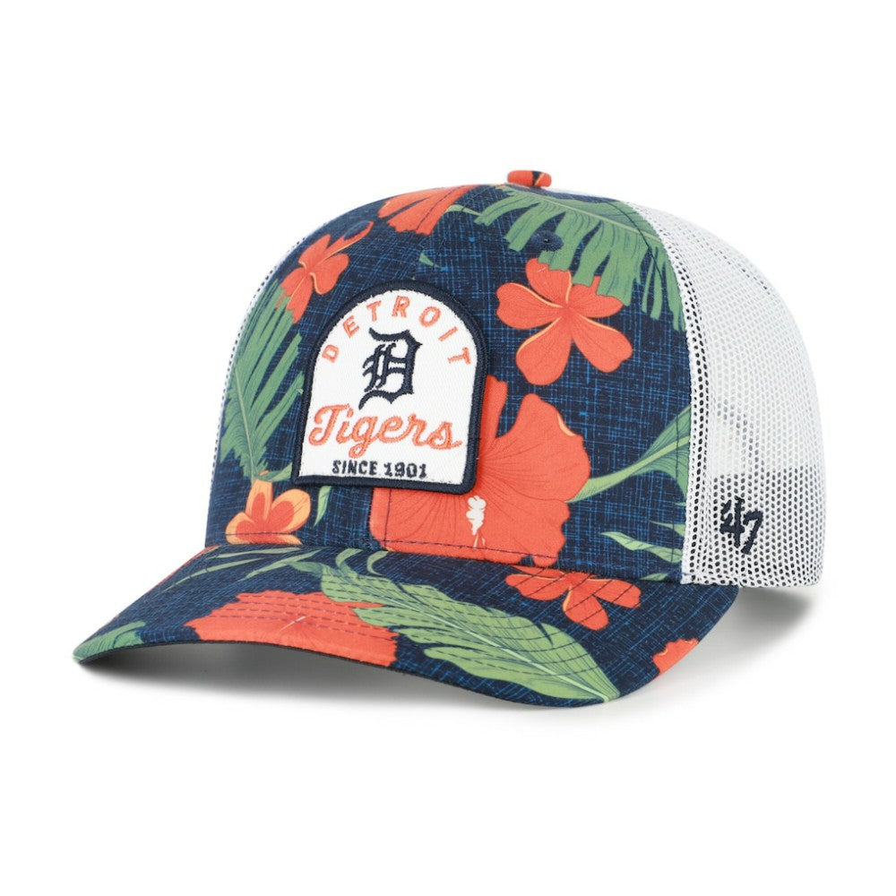 Detroit Tigers '47 Beachside Adjustable Trucker Hat - Navy - 47 brand Online