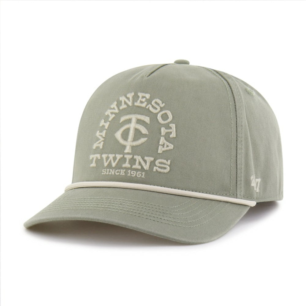 Minnesota Twins '47 Canyon Ranchero Hitch Adjustable Hat - Olive - 47 brand Online