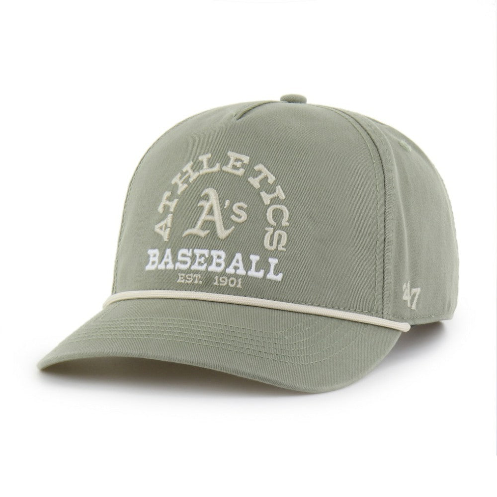 Athletics '47 Canyon Ranchero Hitch Adjustable Hat - Olive - 47 brand Discount