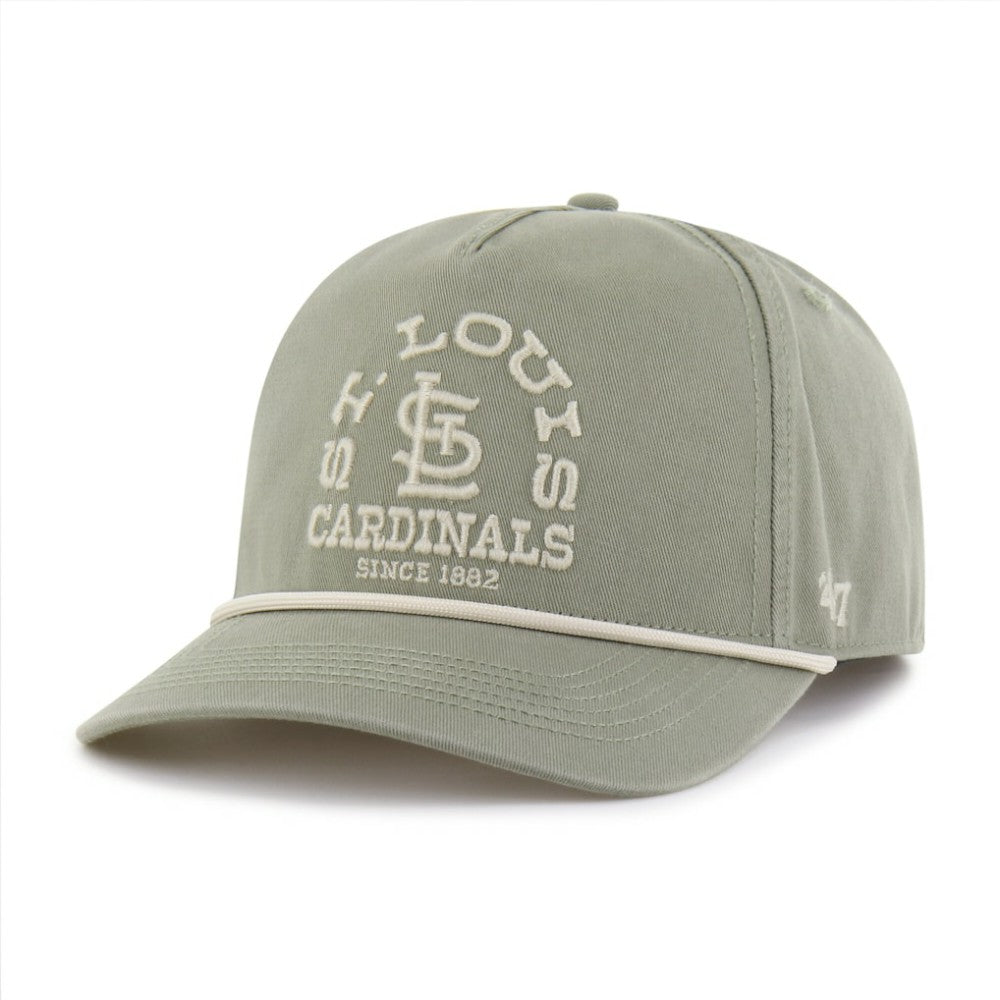 St. Louis Cardinals '47 Canyon Ranchero Hitch Adjustable Hat - Olive - 47 brand Sale