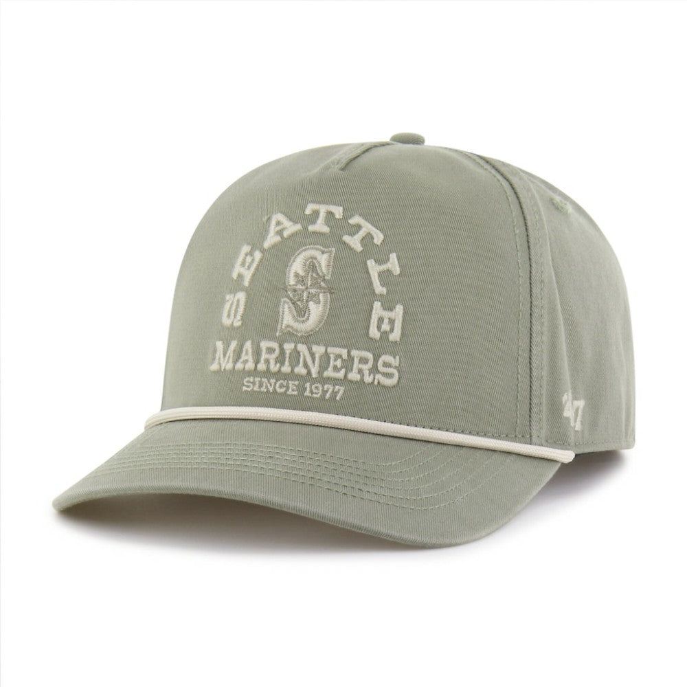 Seattle Mariners '47 Canyon Ranchero Hitch Adjustable Hat - Olive - 47 brand Discount