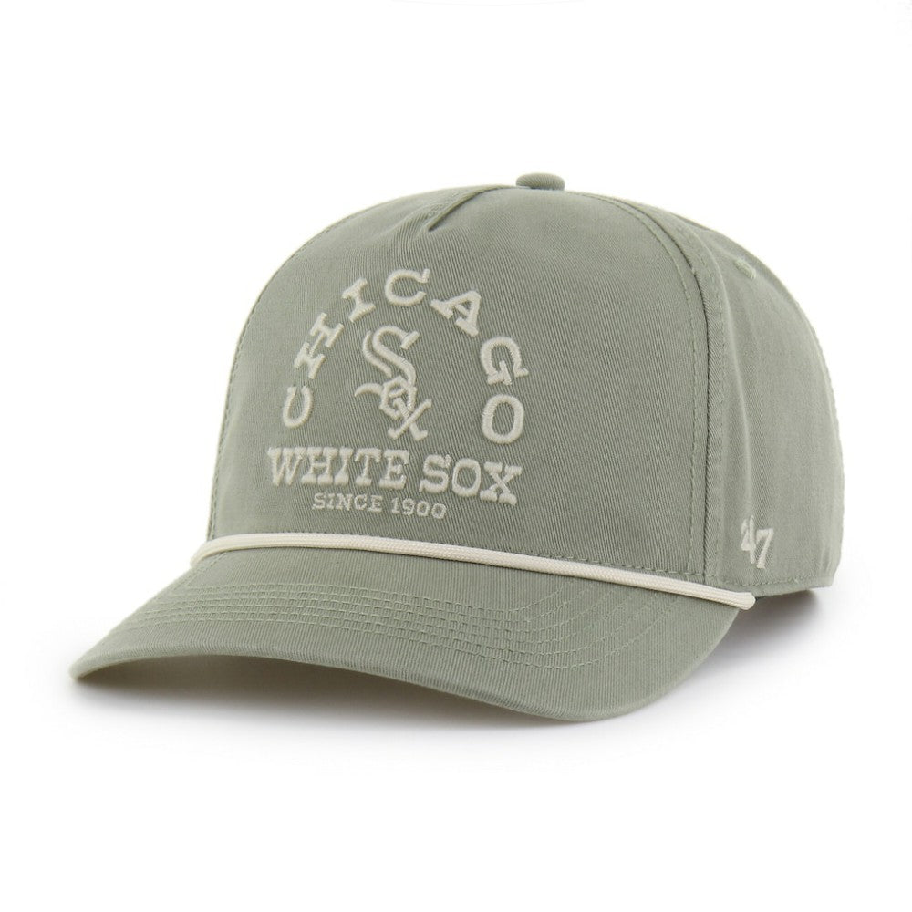 Chicago White Sox '47 Canyon Ranchero Hitch Adjustable Hat - Olive - 47 brand Lifestyle