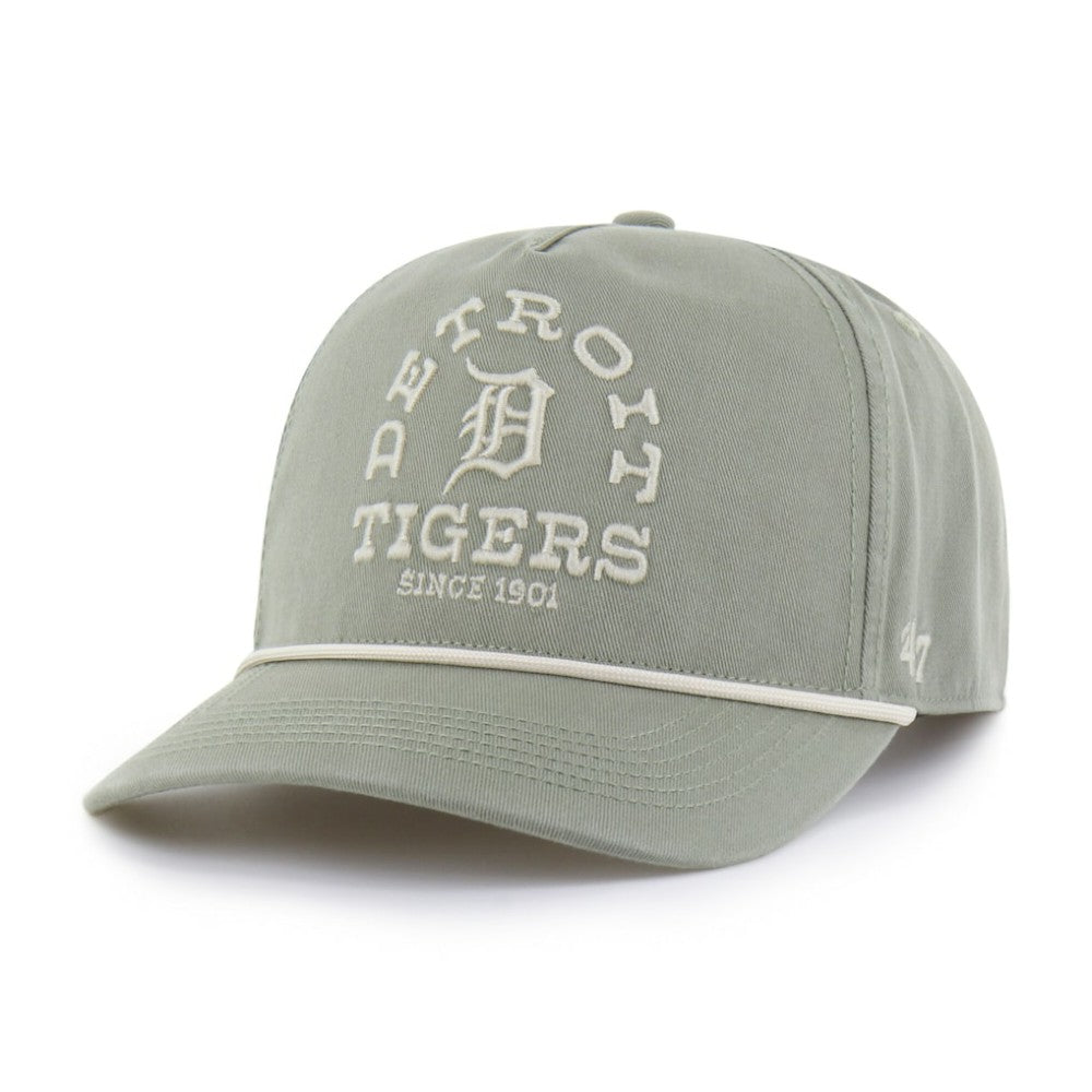 Detroit Tigers '47 Canyon Ranchero Hitch Adjustable Hat - Olive - 47 brand Sale