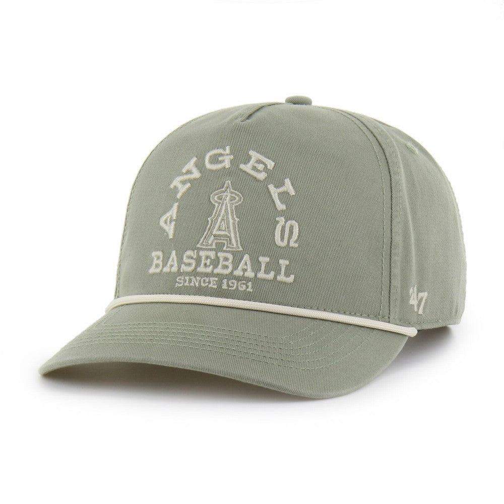 Los Angeles Angels '47 Canyon Ranchero Hitch Adjustable Hat - Olive - 47 brand on Sale