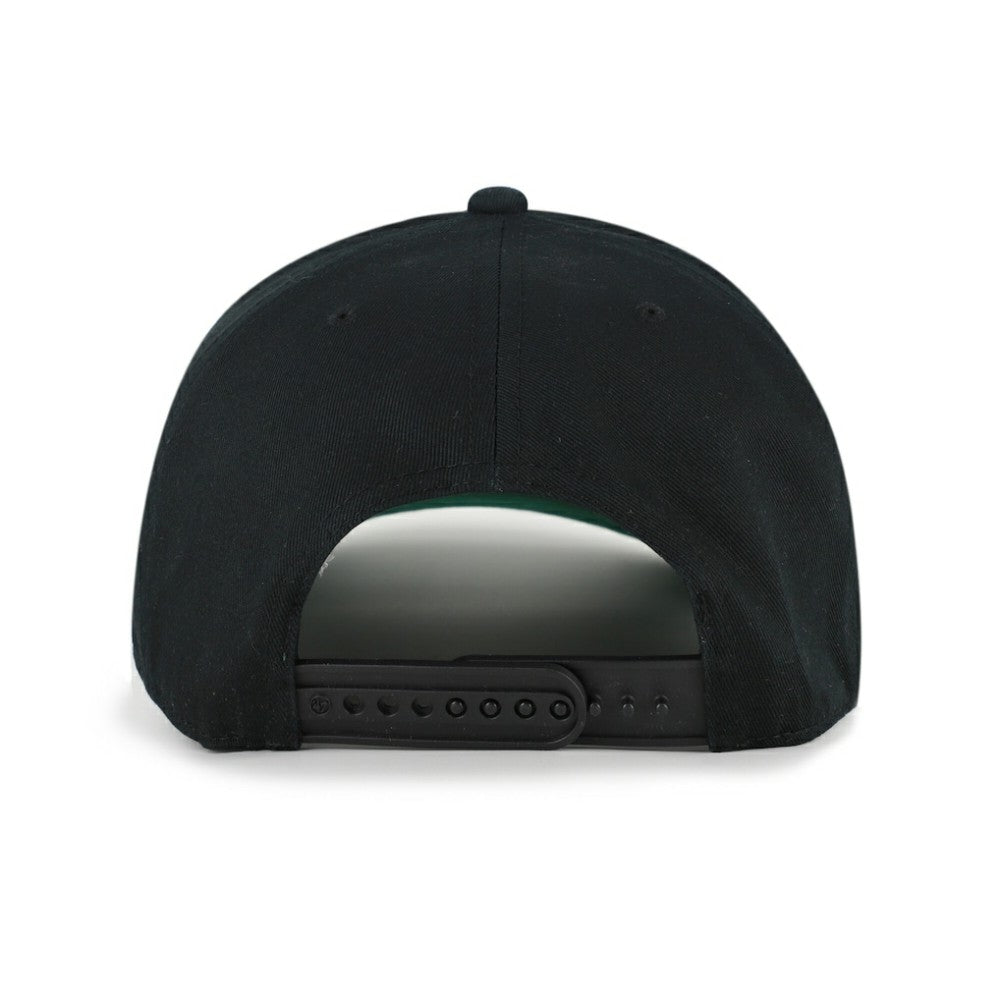Pittsburgh Pirates '47 Cooperstown Break Wood Suede Hitch Adjustable Hat - Black/Brown - 47 brand Discount