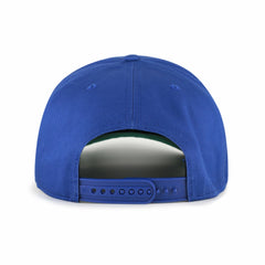 New York Mets '47 Cooperstown Break Wood Suede Hitch Adjustable Hat - Royal/Brown - 47 brand Lifestyle